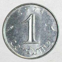 FRANCE - KM 928 - 1 CENTIME 1974 - TYPE EAR OF WHEAT