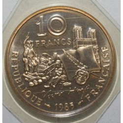 FRANKREICH - KM 956 - 10 FRANCS 1985 - TYP VICTOR HUGO - RAND A