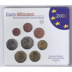 GERMANY - Set of 8 euro...