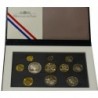 FRANCE - COFFRET BELLE EPREUVE 2000 - FRANCS - 11 Pièces