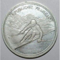 XVIe JEUX OLYMPIQUES D'HIVER - 100 FRANCS 1989 - SKI ALPIN - Belle Epreuve