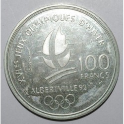 GADOURY C1 - XVIe JEUX OLYMPIQUES D'HIVER - 100 FRANCS 1989 - SKI ALPIN - BE