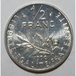 FRANCE - KM 931 - 1/2 FRANC 1990 - TYPE SOWER