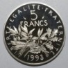 GADOURY 771a - 5 FRANCS 1993 TYPE SEMEUSE - Belle Epreuve - KM 926a.2