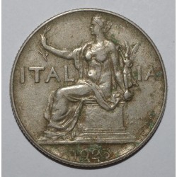 ITALIEN - KM 62 - 1 LIRE 1923 R - Rom - VITTORIO EMANUELE III