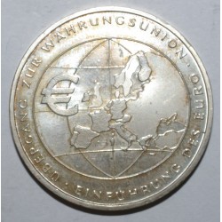 ALLEMAGNE - KM 215 - 10 EURO 2002 F - Stuttgart - Introduction de l'euro