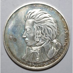 GERMANY - KM 248 - 10 EURO 2006 D - Munich - 250 years since the birth of Wolfgang Amadeus Mozart