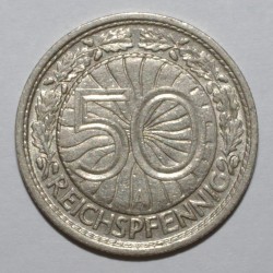 ALLEMAGNE - KM 49 - 50 REICHSPFENNIG 1928 A - Berlin