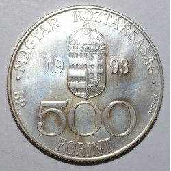 HONGRIE - KM 704 - 500 FORINT 1993 - Union monétaire européenne