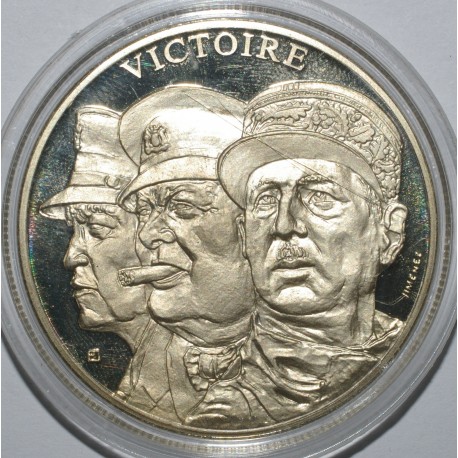 FRANCE - MÉDAILLE - SECONDE GUERRE MONDIALE 1939-1945 - VICTOIRE