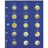 FEUILLE "TOPSET" POUR LES 2 EUROS 2012 SOUS CAPSULES 2EME PARTIE - REF 7302-11/SAFE