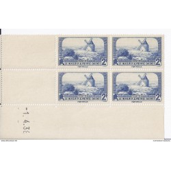 TIMBRES FRANCE - COIN DATE - 3 FRANCS BLEU - 11.9.35 - POSTE AERIENNE - YVERT ET TELLIER 13