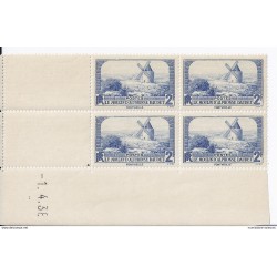 TIMBRES FRANCE - COIN DATE - 3 FRANCS BLEU - 11.9.35 - POSTE AERIENNE - YVERT ET TELLIER 13