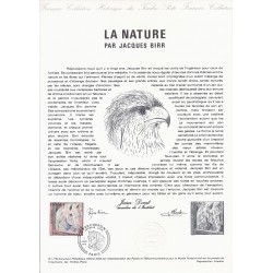 75 - PARIS - TIMBRE DE 1.70 FRANCS - 07/01/1978 - LA NATURE PAR JACQUES BIRR