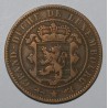 LUXEMBOURG - KM 23.1 - 10 CENTIMES 1854