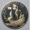 LIBÉRIA - 5 DOLLARS 2005 - BATEAU - MORIC BENOVSKY - 1741 - 1786