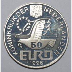 NIEDERLANDE - X 129 - 50 EURO 1996 - 400 Jahre Schriftsteller und Musiker von Constantin Huygens