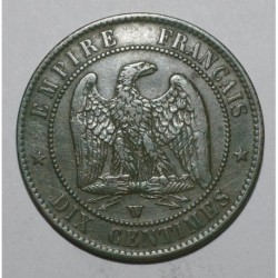 GADOURY 248 - 10 CENTIMES 1856 W Lille TYPE NAPOLEON III - TB+ - KM 771