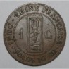 INDOCHINE - KM 1 - 1 CENT 1888 A