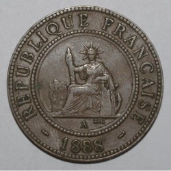 INDOCHINE - KM 1 - 1 CENT 1888 A