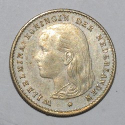 NETHERLANDS - KM 116 - 10 CENTS 1897 - Wilhelmina