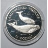 NIUE - KM 74 - 10 DOLLAR 1992 - GEFÄHRDETE WILDTIERE - WALE