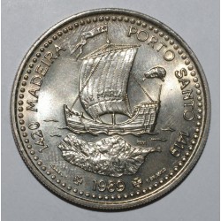 PORTUGAL - KM 647 - 100 ESCUDOS 1989 - Découvertes de Madère 1420 et Porto Santo 1419