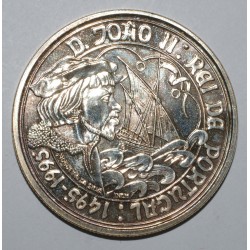 PORTUGAL - KM 685 - 1000 ESCUDOS 1995 - 500 ans de la mort de Jean II