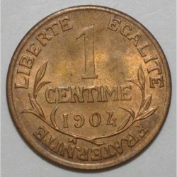 FRANCE - KM 840 - 1 CENTIME 1904 - TYPE DUPUIS