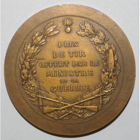 MEDAILLE DE TIR - OFFERT PAR LE MINISTERE DE LA GUERRE