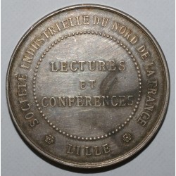 MEDAILLE - LILLE - STE INDUSTRIELLE DU NORD DE LA FRANCE - ABEILLE - ARGENT