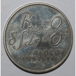 SWITZERLAND - KM 58 - 5 FRANCS 1979 - 100 years of Albert Einstein - Mathematical formula of relativity