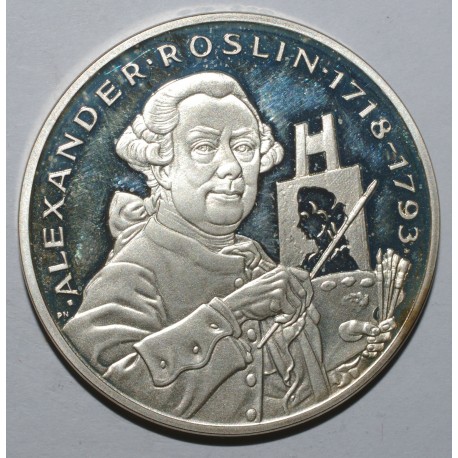 SCHWEDEN - 20 EURO 1997 - ALEXANDER ROSLIN - 1718 - 1793