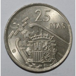 SPANIEN - KM 787 - 25 PESETAS 1957 - 65 im Stern