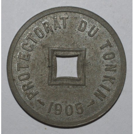 TONKIN - KM 1 - 1/600 PIASTRES 1905 - Französisches Protektorat