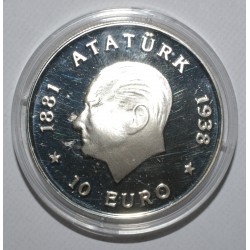 TÜRKEI - KM 1084 - 2500000 LIRA 1998 - 10 EURO - KEMAL ATATURK