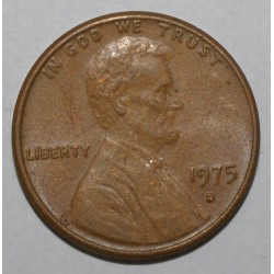 ÉTATS UNIS - KM 201 - 1 CENT 1975 D - Denver - LINCOLN SMALL CENT - MEMORIAL