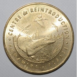 67 - BAS-RHIN - HUNAWIHR - CENTRE DE REINTRODUCTION - LA LOUTRE - 2007 - MONNAIE DE PARIS