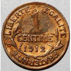 FRANCE - KM 840 - 1 CENTIME 1912 - TYPE DUPUIS