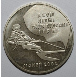 UKRAINE - KM 97 - 2 HRYVNI 2000 - OLYMPIC GAMES - SYDNEY - SKI