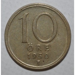 SWEDEN - KM 813 - 10 ORE 1950