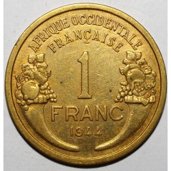 FRANZOSISCH WESTAFRIKA - KM 2 - 1 FRANC 1944