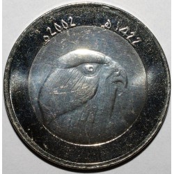 ALGERIEN - KM 124 - 10 DINARS 2002 - WANDERFALKE