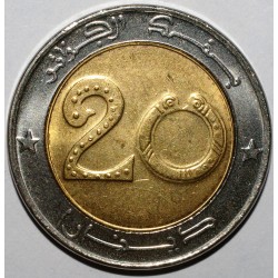 ALGERIA - KM 125 - 20 DINARS 1999 - LION