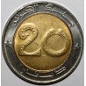 ALGERIA - KM 125 - 20 DINARS 1999 - LION