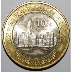 CHINA - 10 YUAN 1997 - VZ-ST