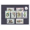 CONGO - 8 STAMPS - 1971 - REPTILES