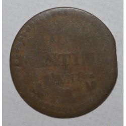 GADOURY 76 - 1 CENTIME 1798 TYPE DUPRE AN 8 A - B - KM 646