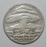 LIBAN - KM 6 - 10 PIASTRES 1929 - Cèdre