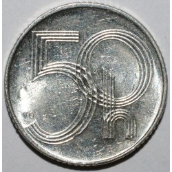 CZECH REPUBLIC - KM 3 - 50 HALERU 1993